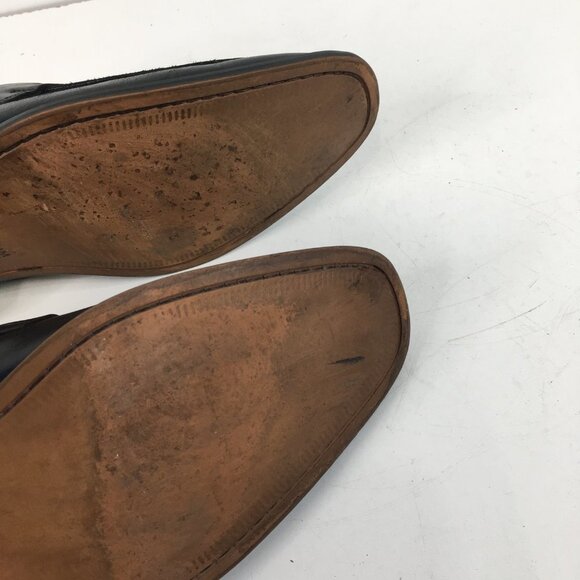 Florsheim Black Leather Penny Loafer Size 7.5 EEE - Picture 9 of 11